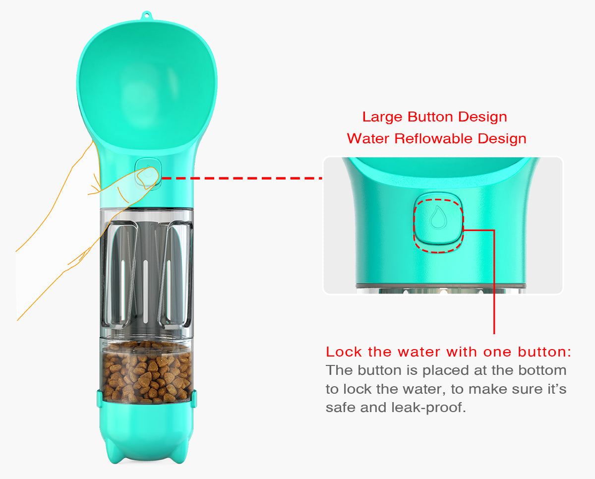 PawSip 3-in-1 Outdoor Pet Drinking Solution