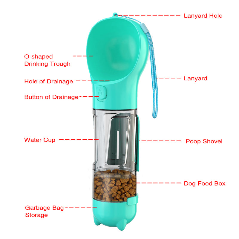 PawSip 3-in-1 Outdoor Pet Drinking Solution